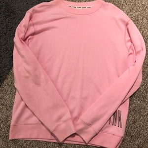 VS PINK over sized sweatshirt
